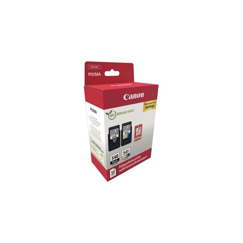 Achetez Canon 540 / 541 pack de 2 cartouches jet d'encre noire & couleurs authentique (PG540BK / CL5.. Achetez Canon 540 / 541 pack de 2 cartouches jet d'encre noire & couleurs authentique (PG540BK / CL5..