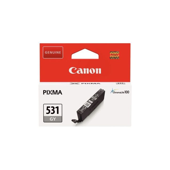 Canon 531 cartouche jet d'encre gris authentique (CLI-531GY) 531 CASPI6122C001 CANON