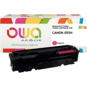 Achetez Cartouche laser compatible à la marque CANON 055H haute capacité magenta K18834OW OWA ARMO..