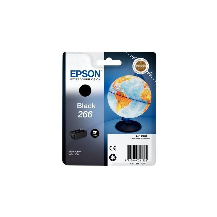 Cartouche jet d'encre à la marque Epson T266140 noir Globe C13T26614010 EPSON