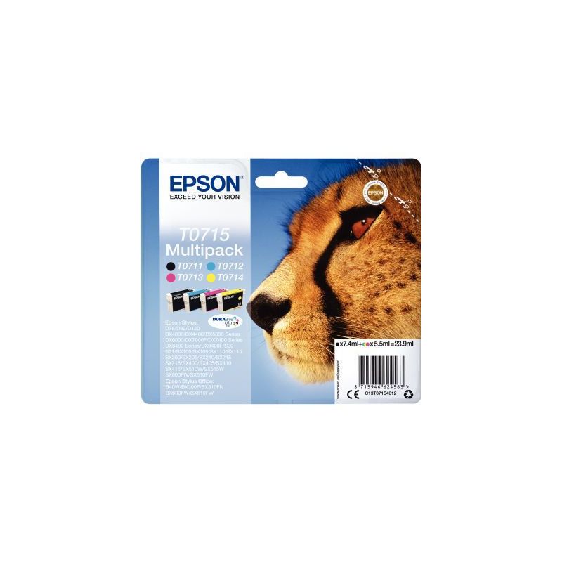 Achetez EPSON Multipack T0715 pas cher sur Ma Rentrée Scolaire Achetez EPSON Multipack T0715 pas cher sur Ma Rentrée Scolaire