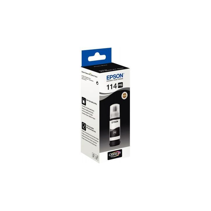 Flacon encre à la marque Epson T07B140 noir photo 114 C13T07B140 EPSON