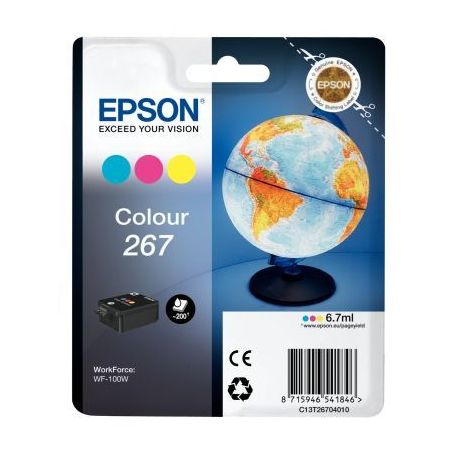 Achetez Cartouche jet d'encre à la marque Epson T267040 couleurs Globe EPSPIT26704010BU EPSON pas c..