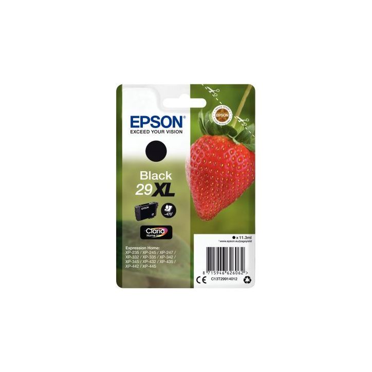 EPSON Cartouche Jet d'encre xl Noir C13T29914010