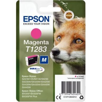 Achetez Cartouche d'encre à la marque Epson T128340 magenta Renard EPSPIT12834012BU EPSON pas cher ..
