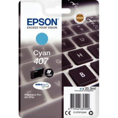 Achetez Cartouche jet d'encre à la marque Epson T07U240 cyan Clavier C13T07U240 EPSON pas cher sur ..