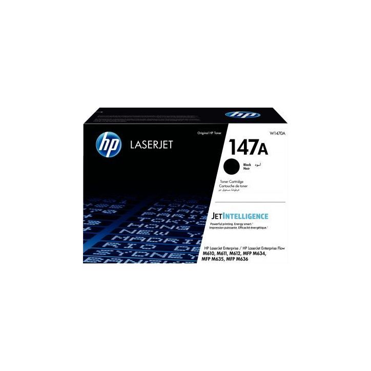 Cartouche laser de la marque HP W1470A noir 147A W1470A HP
