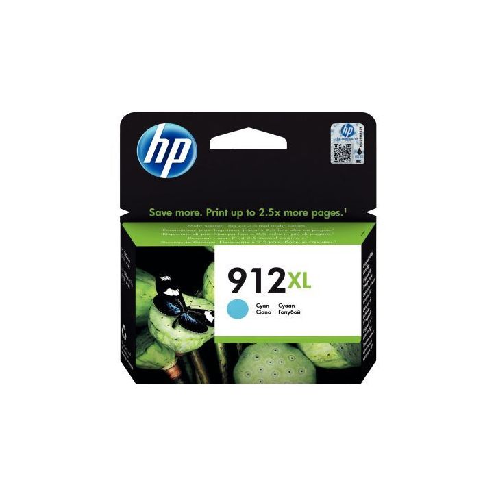 Cartouche jet d'encre à la marque HP 3YL81AE cyan haute capacité 912XL 3YL81AE HP