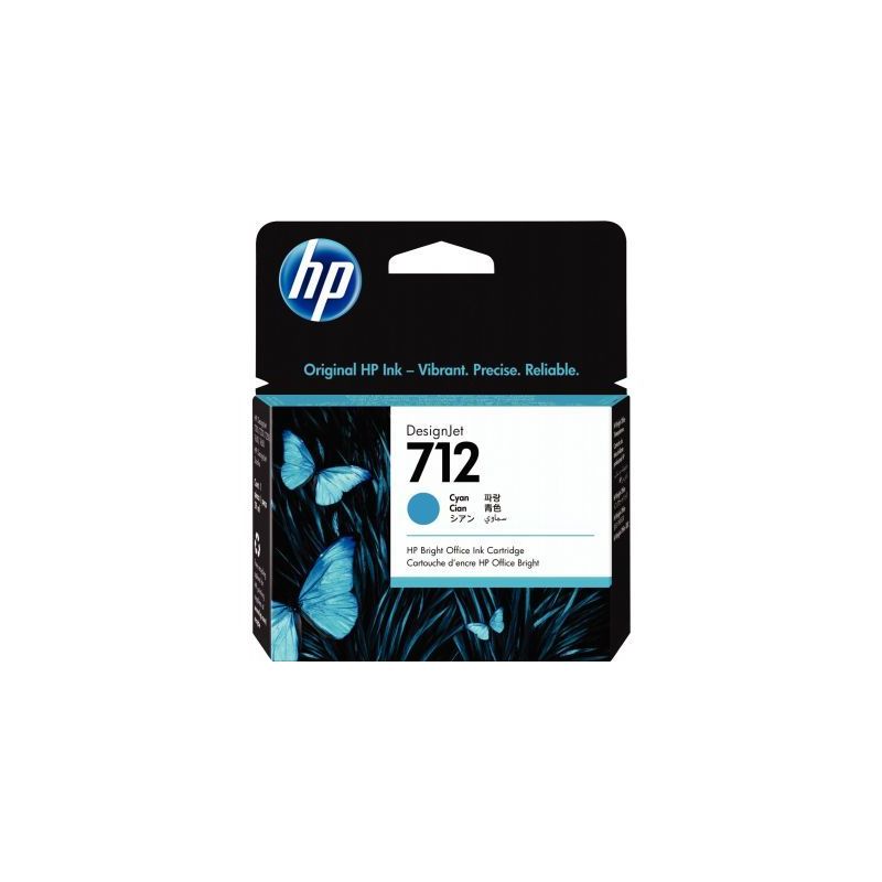 Achetez Cartouche encre à la marque HP 3ED67A cyan 712 HPSPI3ED67A HP pas cher sur Ma Rentrée Scol..