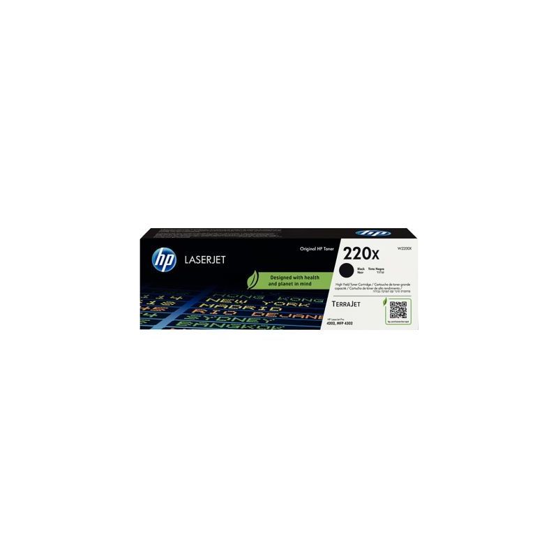 Achetez HP 220X toner noir grande capacité authentique (W2200X) 220X HPSPLW2200X HP pas cher sur Ma..