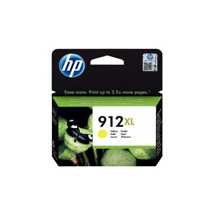 Cartouche jet d'encre à la marque HP 3YL83AE jaune haute capacité 912XL 3YL83AE HP