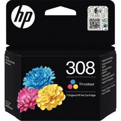 Achetez HP 308 cartouche d'encre trois couleurs authentique (7FP20U) 308 HPSPI7FP20UE HP pas cher su..