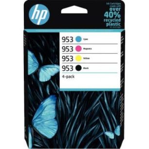Achetez Lot de 4 cartouches encre à la marque HP 6ZC69AE noir cyan magenta et jaune 953 HPSPI6ZC69A..