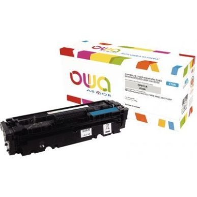Achetez OWA cartouche laser cyan remanufacturée compatible HP 410A (CF411A) 410A K15943OW OWA ARMOR..