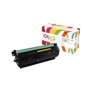 Achetez OWA cartouche laser jaune haute capacité remanufacturée compatible HP 508X (CF362X) 508A K..