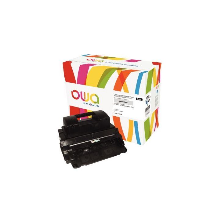 Cartouche laser compatible à la marque HP CE390X noir haute capacité K15535OW OWA ARMOR