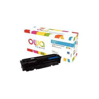 Achetez OWA cartouche laser cyan haute capacité remanufacturée compatible HP 415X (W2031X) 415X K1..