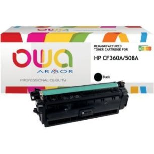 Achetez Toner laser compatible à la marque HP CF360A noir K15856OW OWA ARMOR pas cher sur Ma Rentrî.