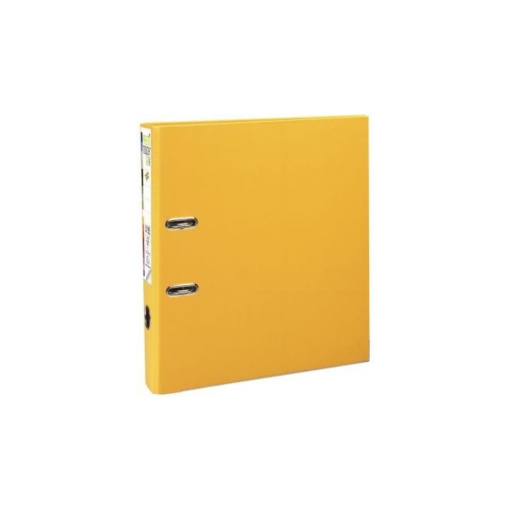 EXACOMPTA Classeur à  levier en polypro PREMTOUCH dos de 8cm, coloris Jaune