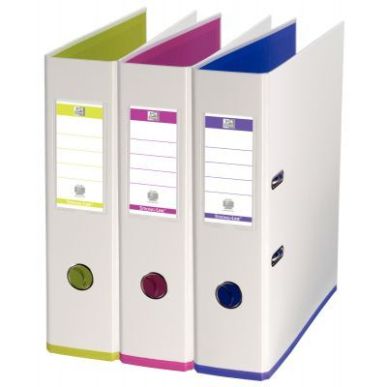 Achetez Lot de 10 classeurs à levier MY COLOUR, dos de 80 mm, blanc 100023638 MY COLOR HAMELIN pas ..