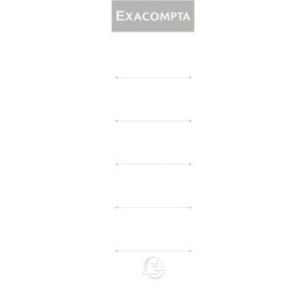 Achetez Paquet de 10 étiquettes adhésives pour classeurs à levier dos large 5378E EXACOMPTA pas c..