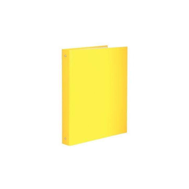 CLASSEUR REMBORDE PP 4 ANN 30MM A4 JAUNE 51379E