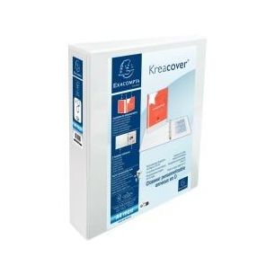 Achetez ESSELTE Classeur à  couverture personnalisable sur trois faces PP Blanc ?? dos de 7,5 cm..