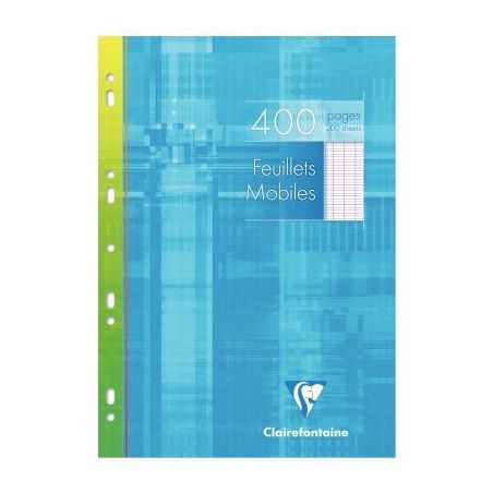 Achetez CLAIREFONTAINE Copies simples format 21x29,7cm 400 pages grands carreaux Séyès Blanc 90g s..