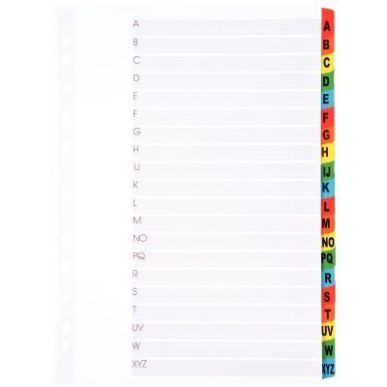 Achetez Intercalaires alphabétiques 20 touches A à Z format A4+ 8337420-980 LANDS pas cher sur Ma ..