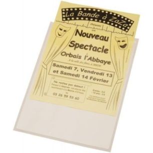 Achetez Blister de 10 pochettes adhésives transparentes pour format A5 10085 3L pas cher sur Ma Ren..