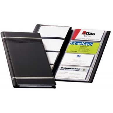 Achetez Album compact pour 96 cartes de visite gris anthracite 8581-58 DURABLE pas cher sur Ma Rentr..
