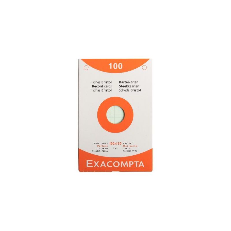 Achetez ETUI DE 100 FICHES BRISTOL ASS QUADRILLE 5X5 PERF pas cher sur Ma Rentrée Scolaire Achetez ETUI DE 100 FICHES BRISTOL ASS QUADRILLE 5X5 PERF pas cher sur Ma Rentrée Scolaire