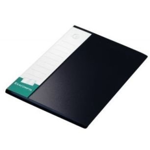Achetez Protège-documents Up-line en polypropène rigide, 160 vues, coloris noir 88801E EXACOMPTA p..