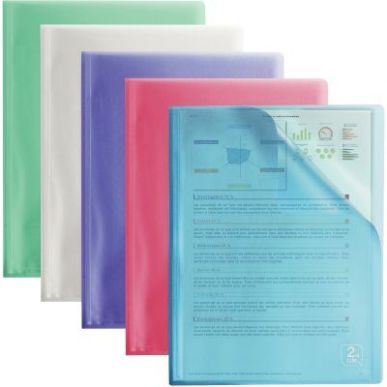 Achetez Protège-documents en polypropylène 2ND LIFE 20 pochettes / 40 vues pour format A4 coloris ..