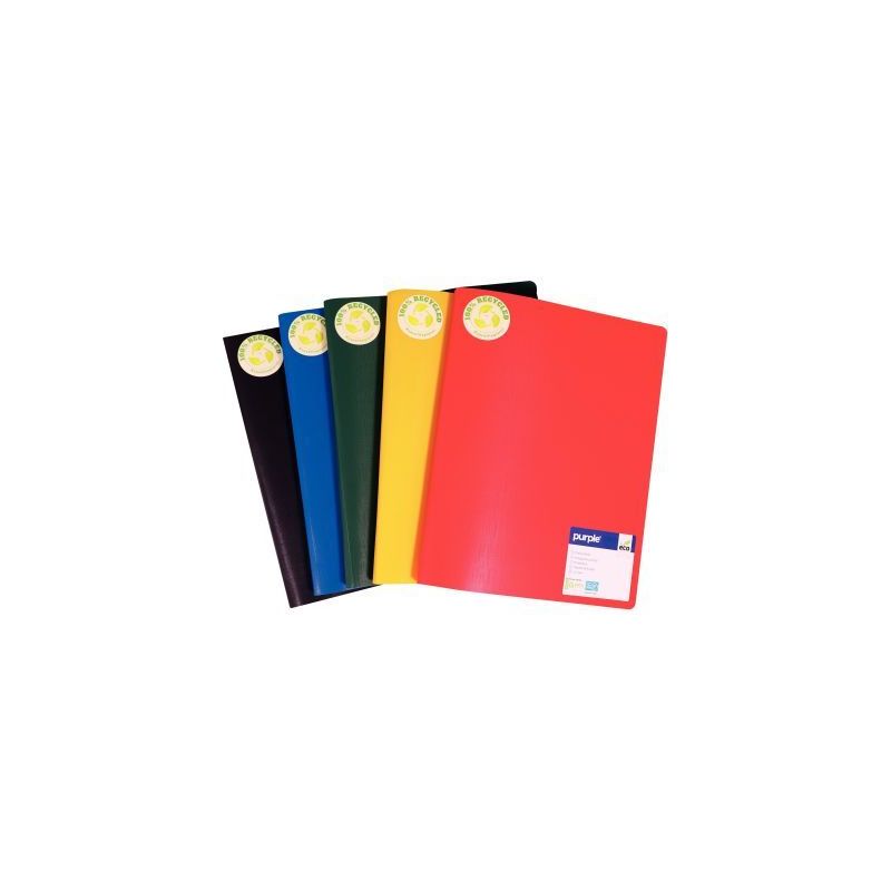 Achetez Protège-documents ECOGREEN en polypropylène opaque recyclé, 80 vues, coloris assortis 150..