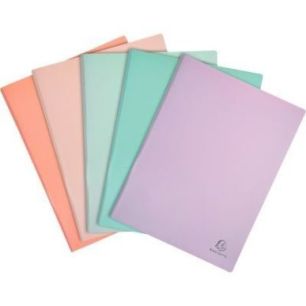 Achetez Protège-documents AQUAREL 60 vues en polypropylène, coloris assortis 88360E AQUAREL EXACOM..