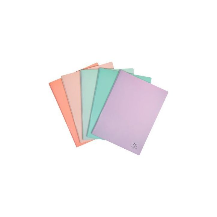 Protège-documents AQUAREL 60 vues en polypropylène, coloris assortis 88360E AQUAREL EXACOMPTA