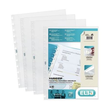 Achetez OXFORD Sachet 10 pochettes amovibles en polypropylène, recharge pour pdoc Variozip Hawai et..