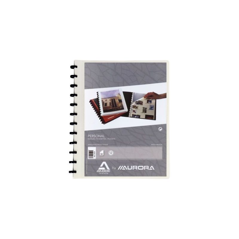 Achetez Protège-documents personnalisable ADOC BIND-EX 30 pochettes 60 vues format A4 couverture en..