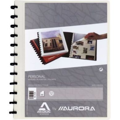 Achetez Protège-documents personnalisable ADOC BIND-EX 30 pochettes 60 vues format A4 couverture en..