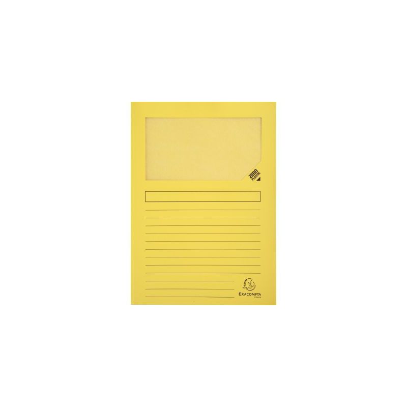 Achetez Paquet de 100 pochettes coin papier FOREVER 130g, jaune 50109E FOREVER EXACOMPTA pas cher su..