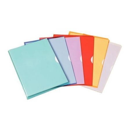 Achetez Boîte de 50 pochettes coin en PVC épais et souple Fard'Liss coloris assortis 100210764 FAR..