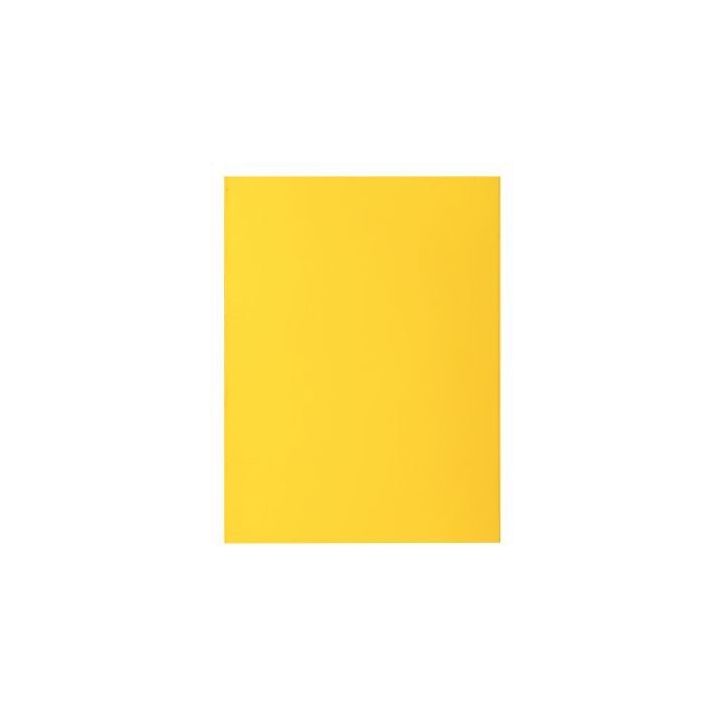 Paquet de 100 chemises 210 g ROCK"S 220 format 24x32 cm citron 210011E ROCK'S EXACOMPTA