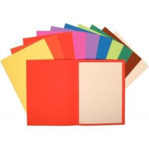 Achetez Paquet de 100 chemises FLASH en carte recyclée 220g, coloris assortis 160001E EXACOMPTA pas..