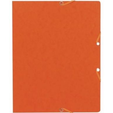 Achetez Lot de 10 chemises sans rabat à élastiques en carte lustrée, orange 55464E EXACOMPTA pas ..