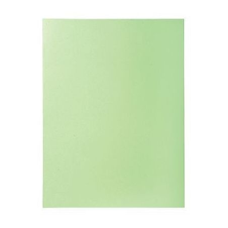 Achetez Paquet de 50 chemises 2 rabats 210g format 24x32 cm Vert clair 332004E SUPER EXACOMPTA pas c..