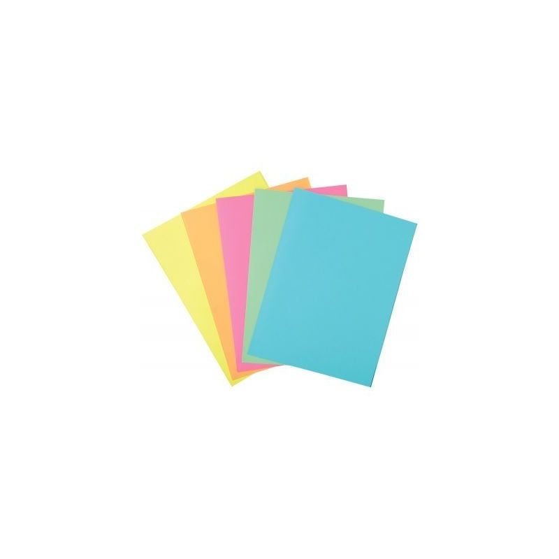 Achetez Paquet de 100 chemises 1 rabat Super 160g, format 24x32 cm, couleurs pastel assorties 348000..