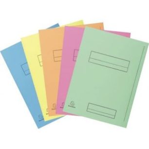 Achetez Paquet de 50 chemises imprimées 210g avec 2 rabats, format 24x32 cm 335000E SUPER EXACOMPTA..