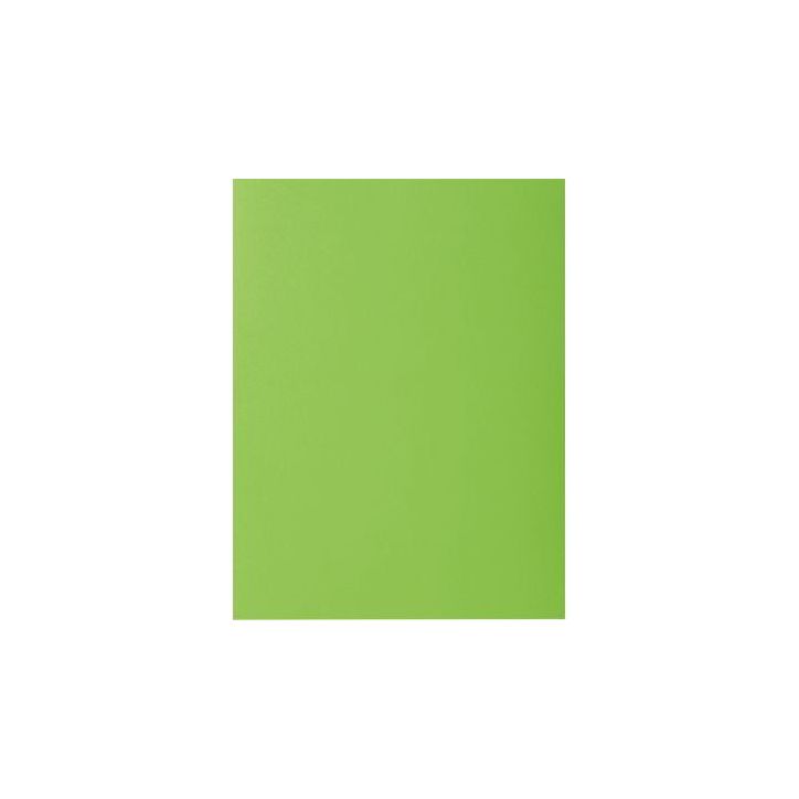 Paquet de 50 chemises 2 rabats 210g ROCK"S 220 format 24x32 cm vert 216013E ROCK'S EXACOMPTA