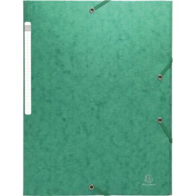 Achetez Chemise 3 rabats à élastiques SCOTTEN en carte lustrée 600g, vert 55953E SCOTTEN EXACOMPT..